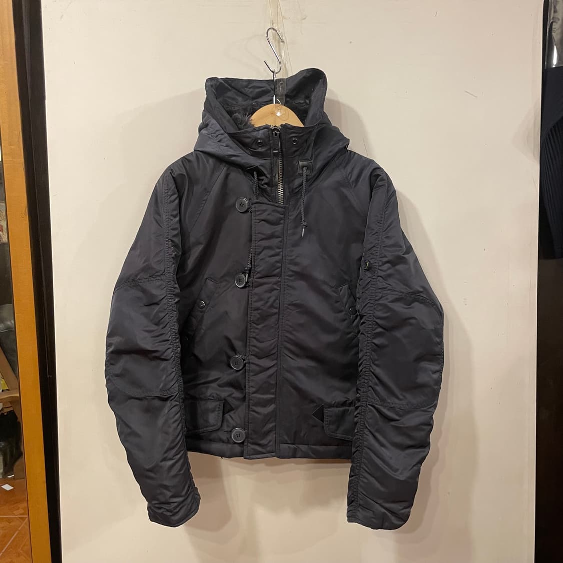 알파인더스트리 리메이크 크롭봄버 M 상품이미지2