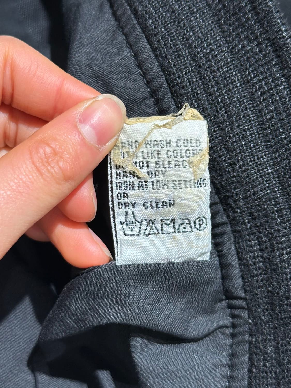 아르마니 익스체인지 블랙 코튼 나일론 후디 집업 자켓 상품이미지9