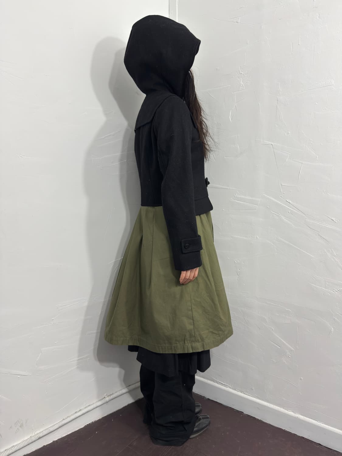 yukara duffle hood design coat 상품이미지6