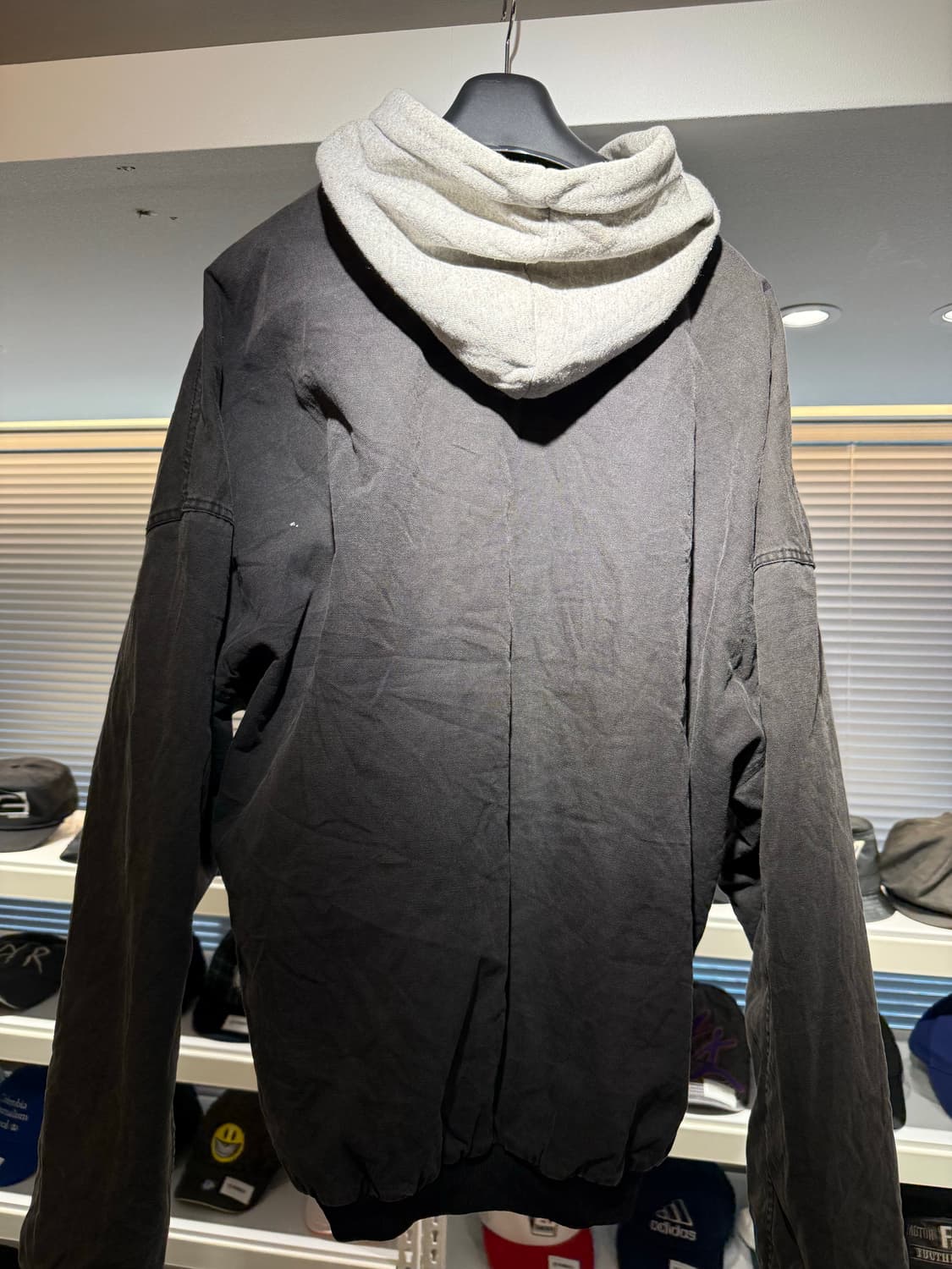 빈티지 하드 페이딩 후드 자켓  상품이미지3