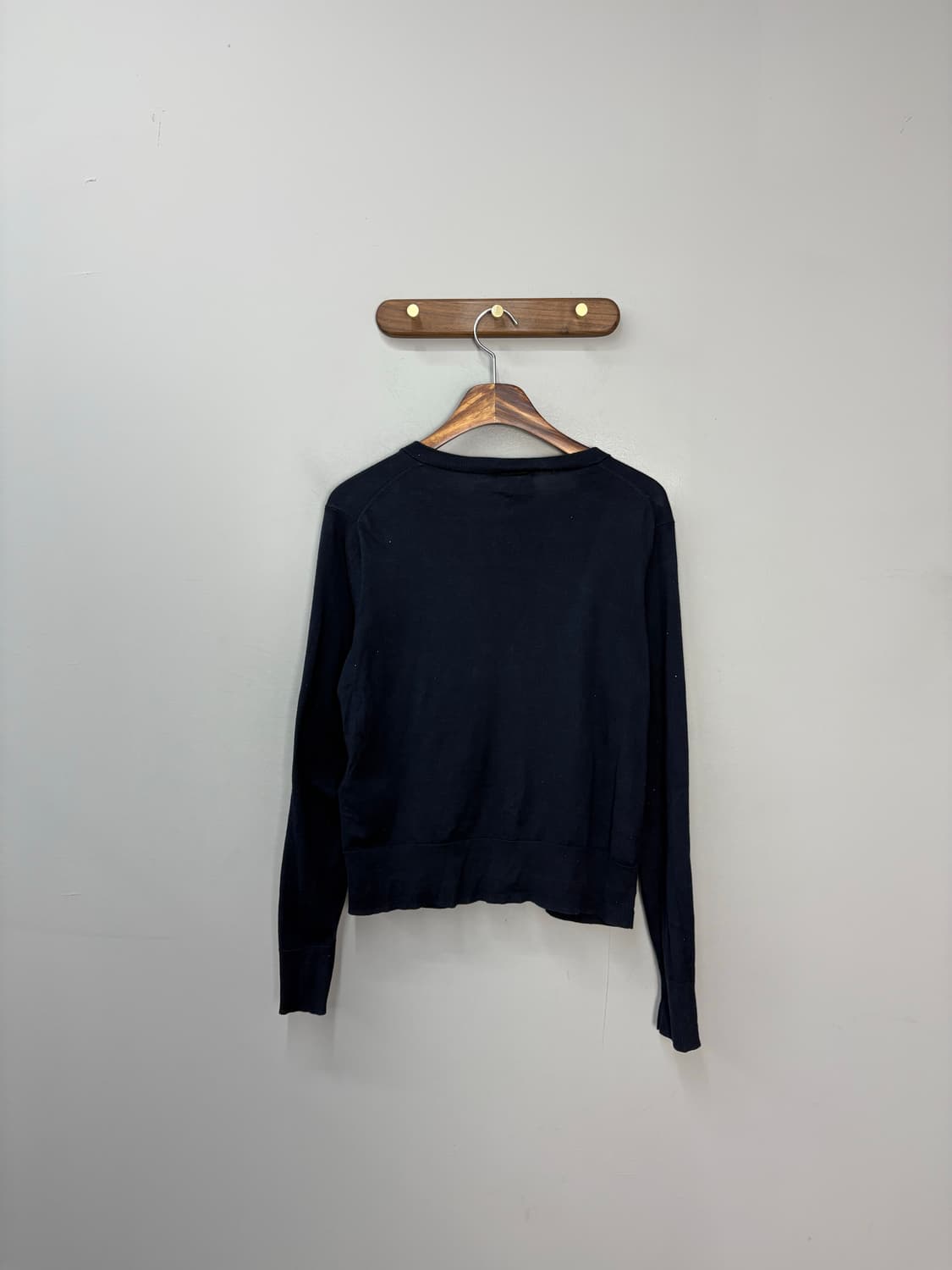 폴로랄프로렌 포니로고 피마코튼 네이비 가디건 A2885 상품이미지4