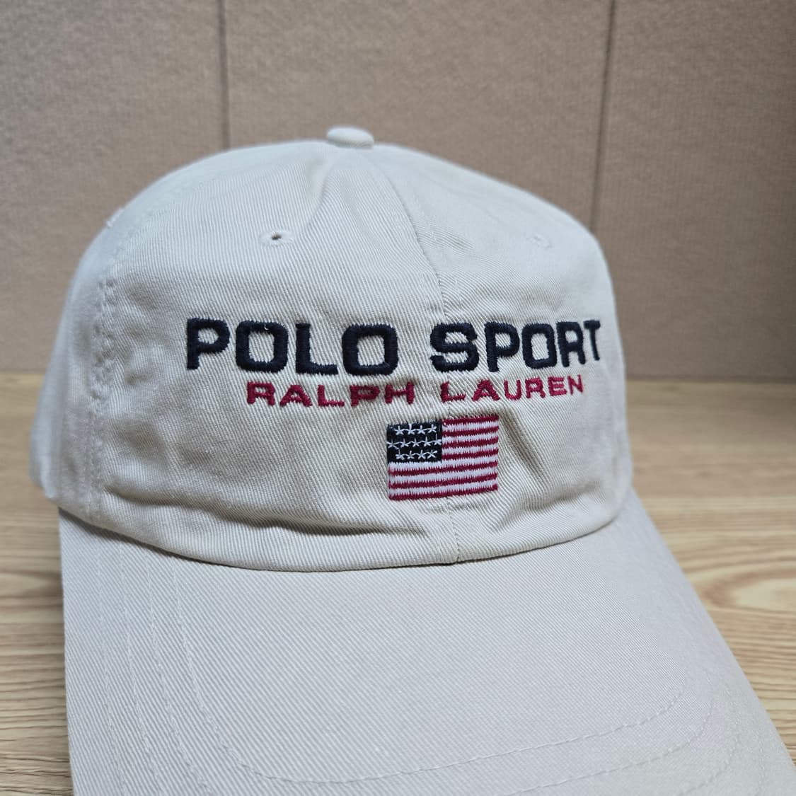 OS 폴로스포츠 90s 스펠아웃 볼캡 베이지 상품이미지5