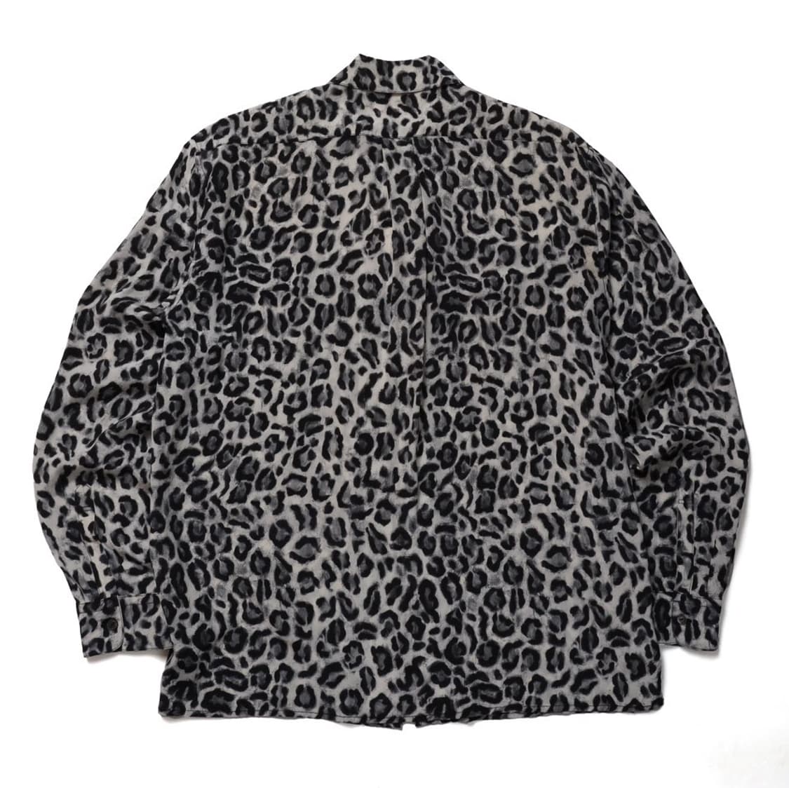 MASU Zip Up Leopard Silk Shirt    상품이미지6