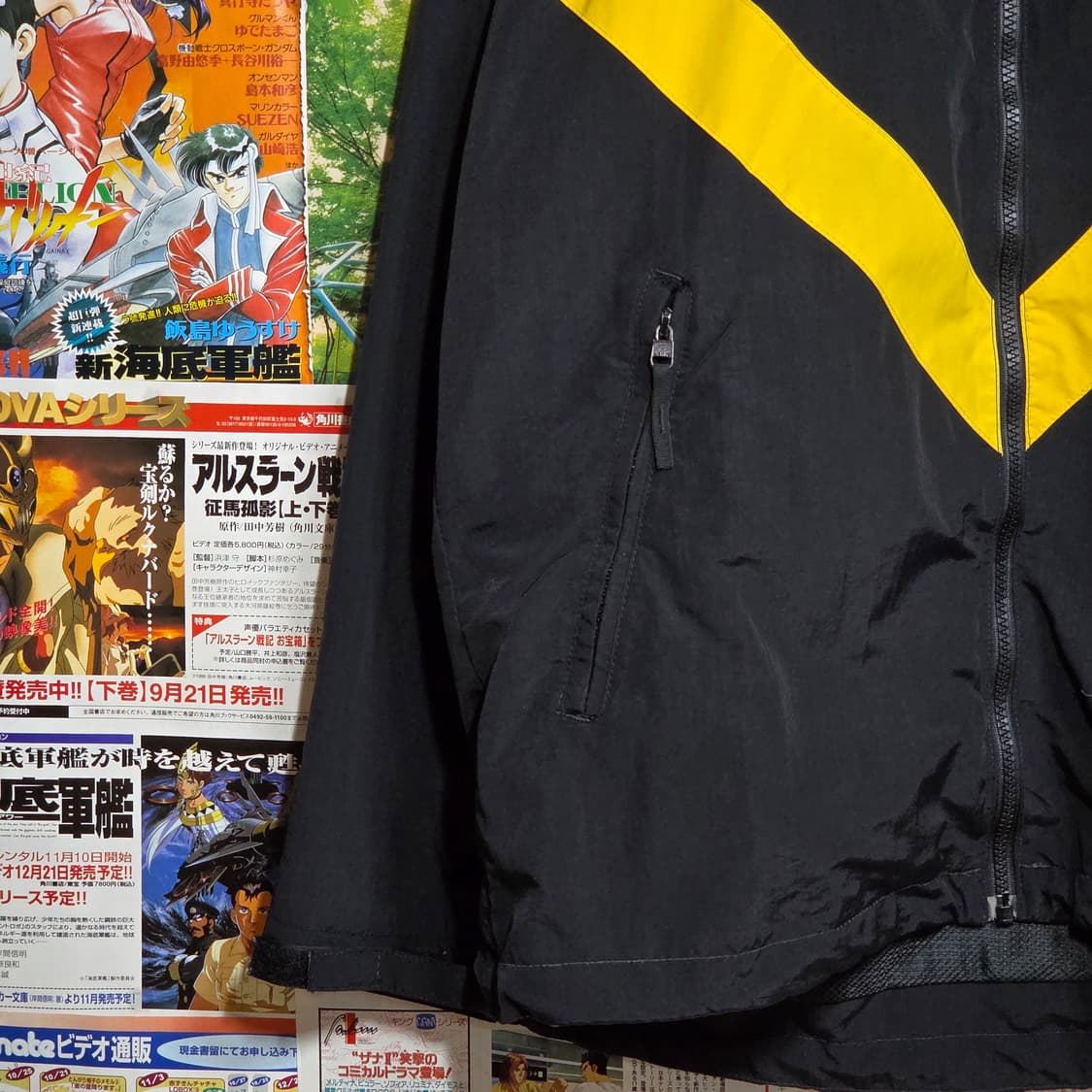 US ARMY APFU 블랙 미군 바람막이  상품이미지4