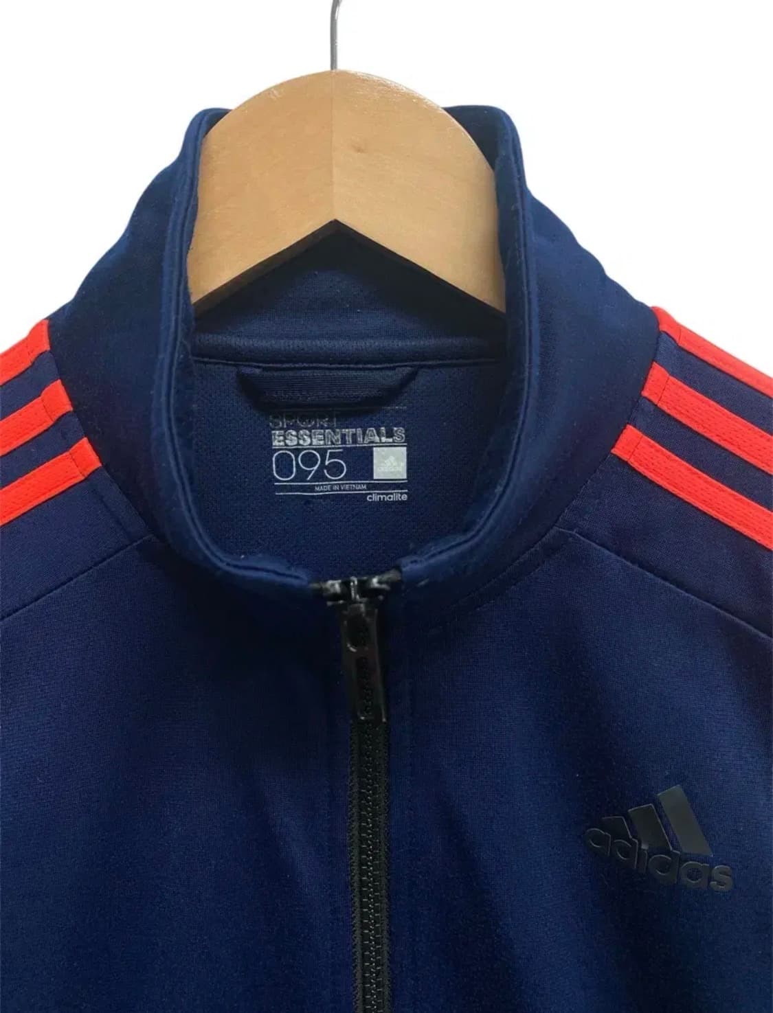 아디다스 오렌지 삼선 트랙탑 져지 95 상품이미지4