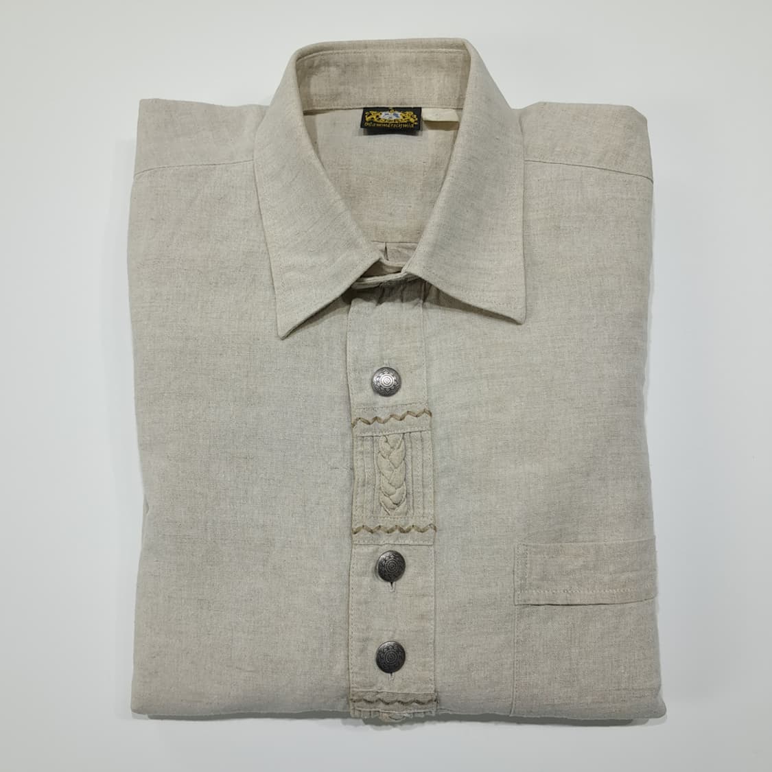 CL728 XL 해머슈미트 90s 린넨코튼 독일 트라흐텐 바바리안 알펜 상품이미지7