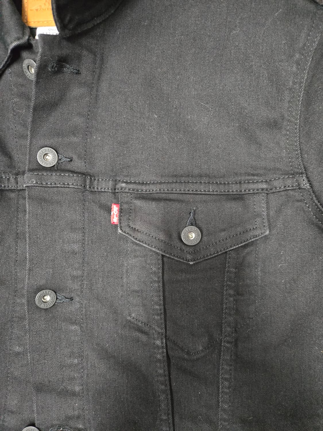 리바이스 프리미엄 블랙 트러커 자켓 스판청자켓 72334 상품이미지4