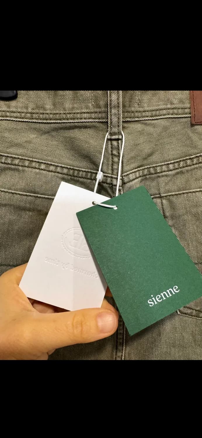 새상품 sienne 시엔느 워시드 데님 스커트 상품이미지8