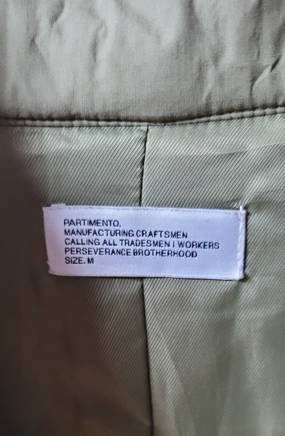 파르티멘토 M75 피시테일 파카 M 카키 상품이미지4