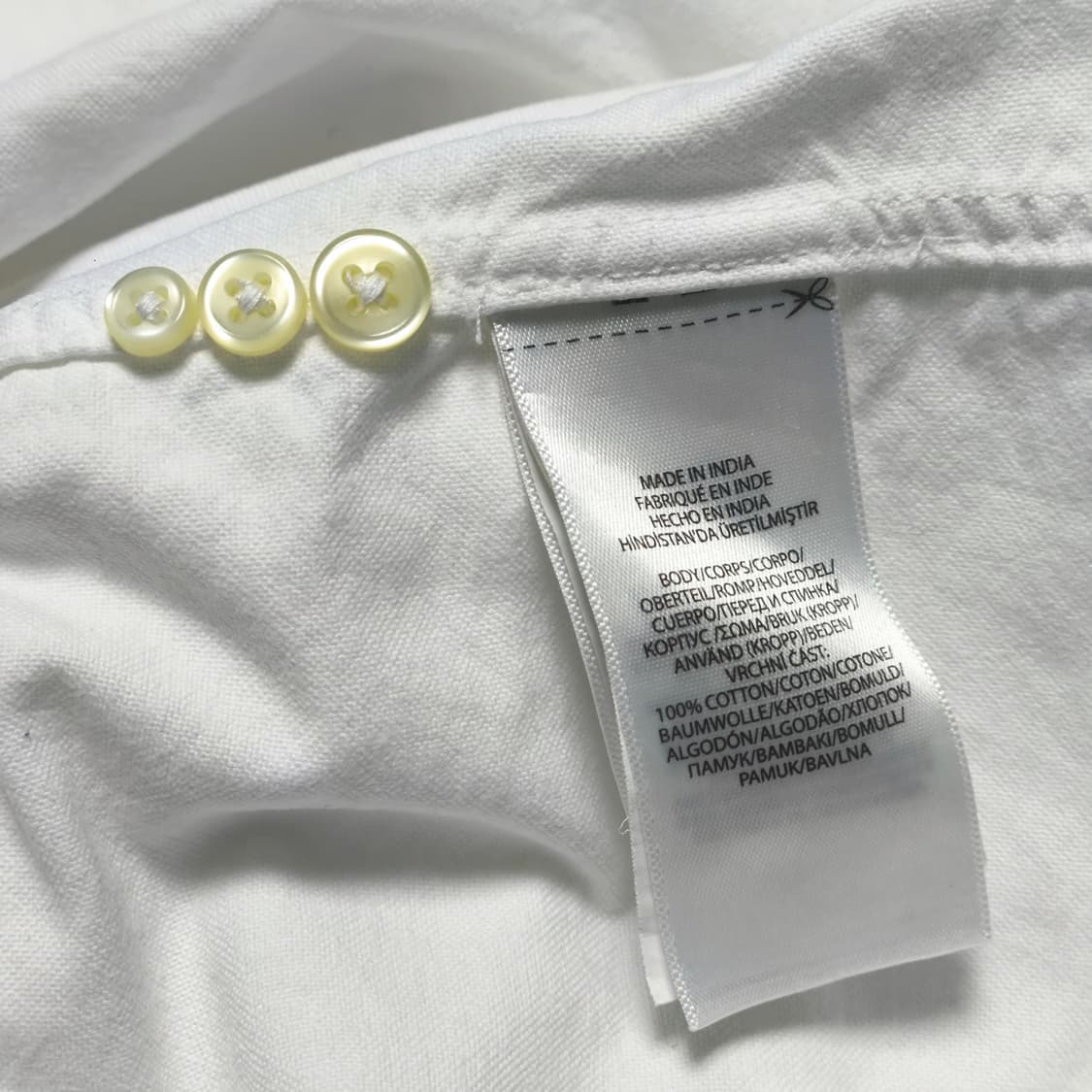 [L] 폴로 랄프로렌 화이트 옥스포드 셔츠 상품이미지5