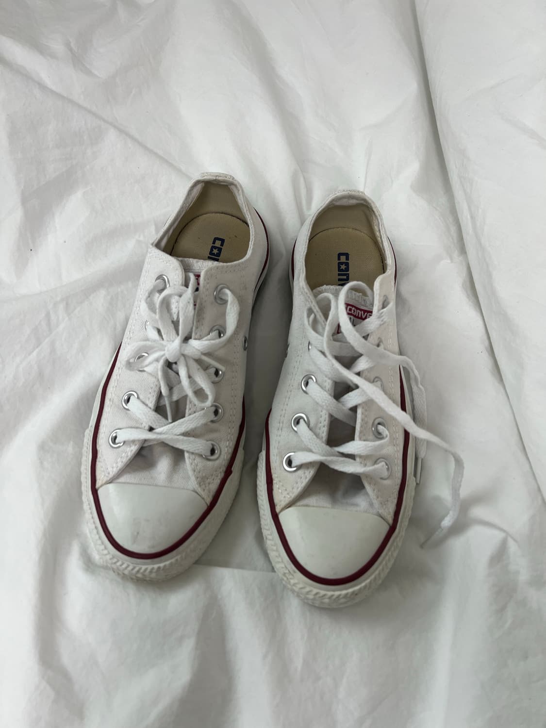 컨버스 올스타 로우 화이트 230mm 상품이미지2