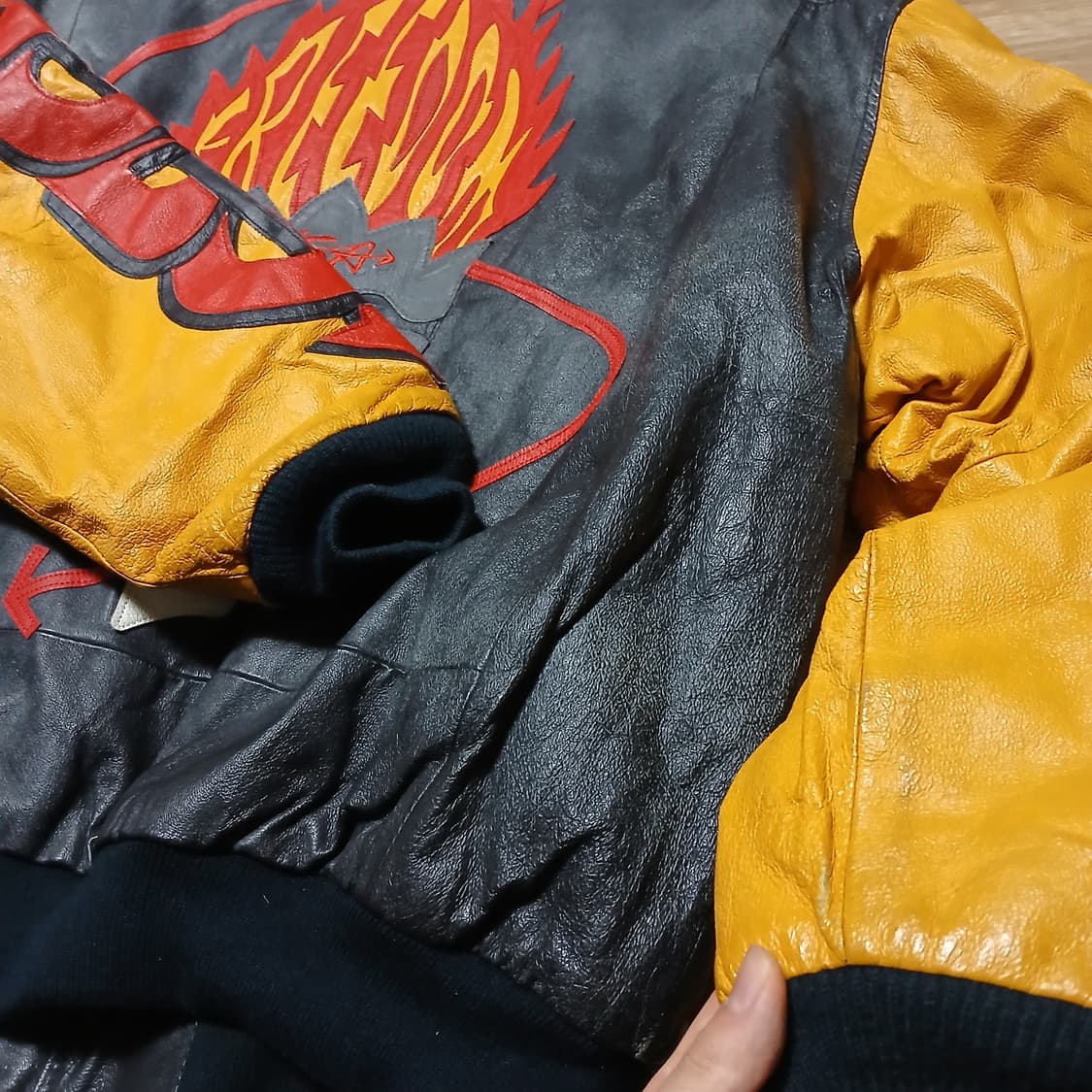 90s 마이클호반 가죽 레더 자켓 올드스쿨 빈티지 상품이미지7