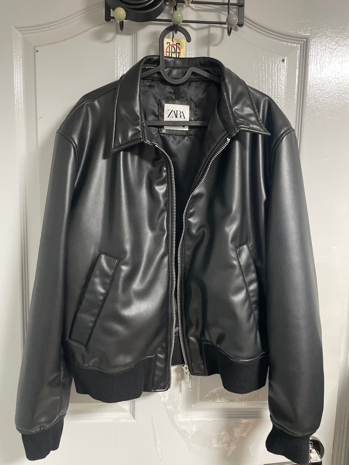자라 가죽자켓 상품이미지1
