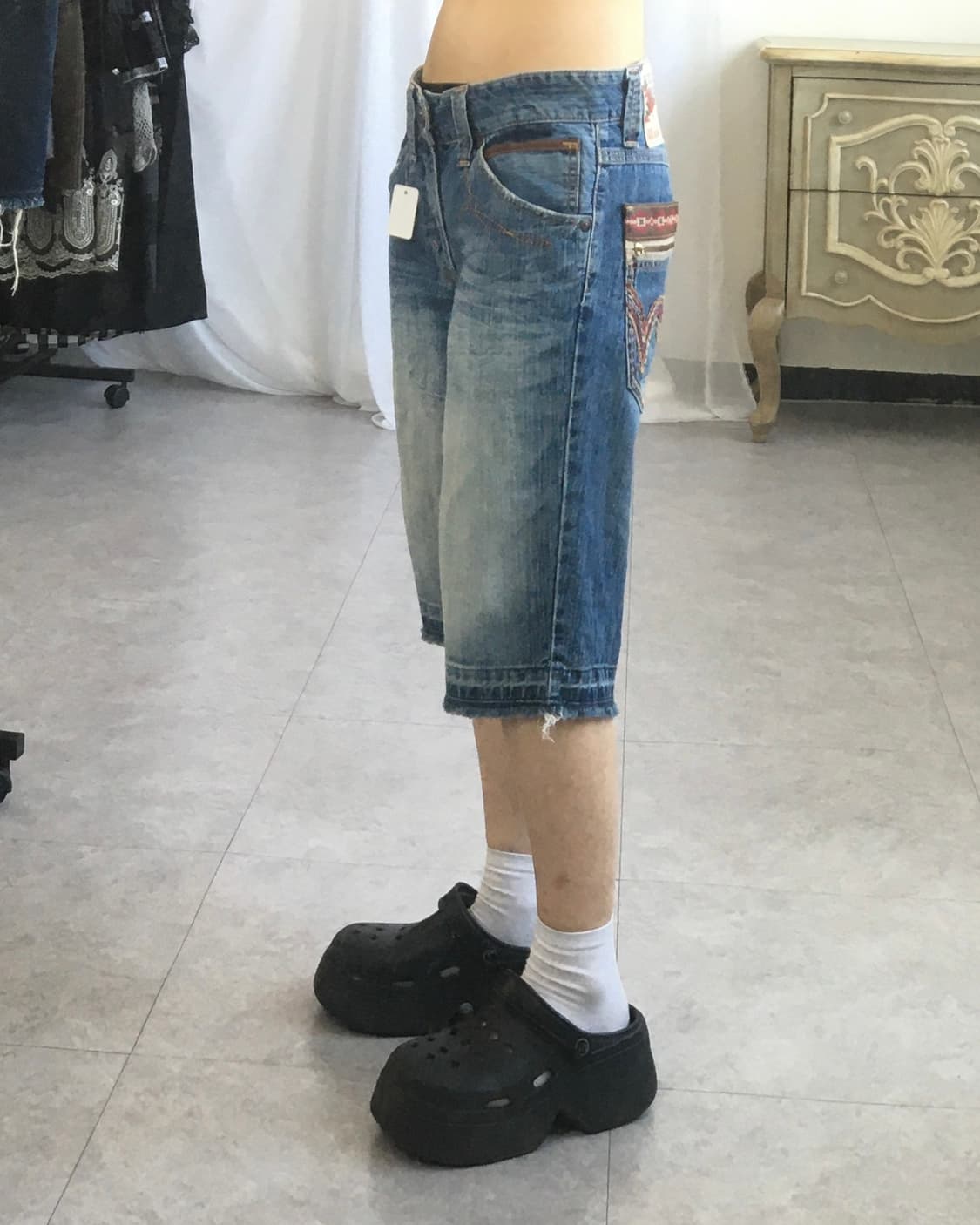 Edwin half denim pants 상품이미지7