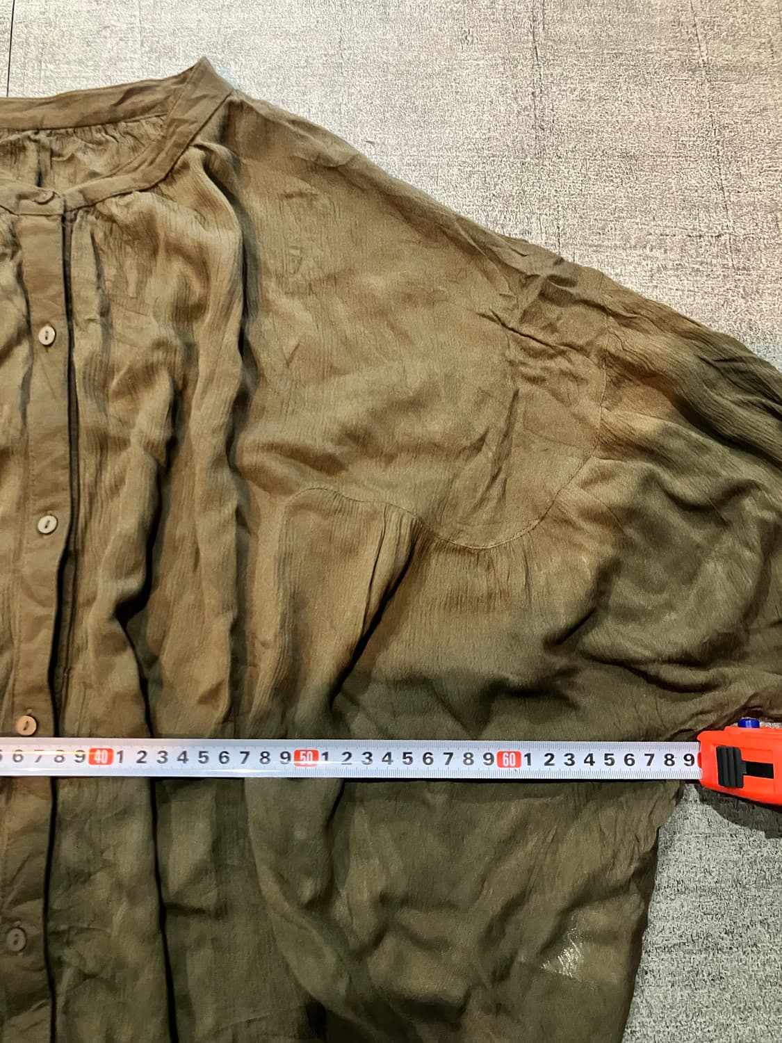 일본빈티지 하구미모리걸 바선생 케이프 가오리블라우스 상품이미지3