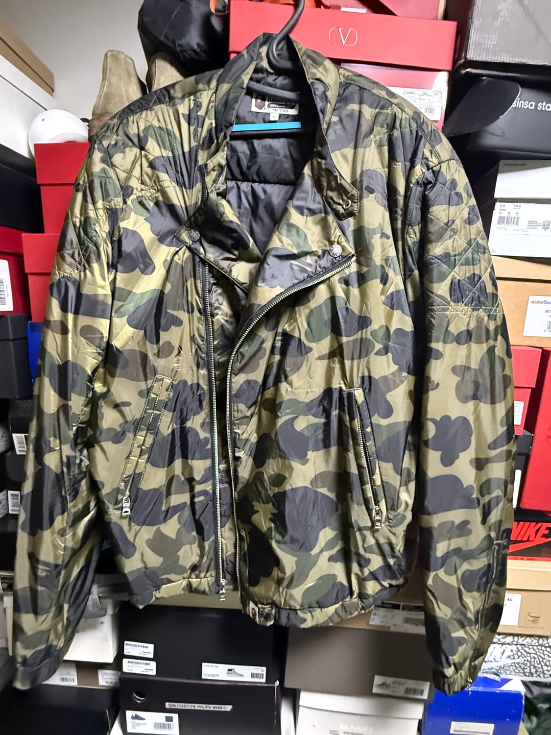 베이프 라이더 자켓 상품이미지1