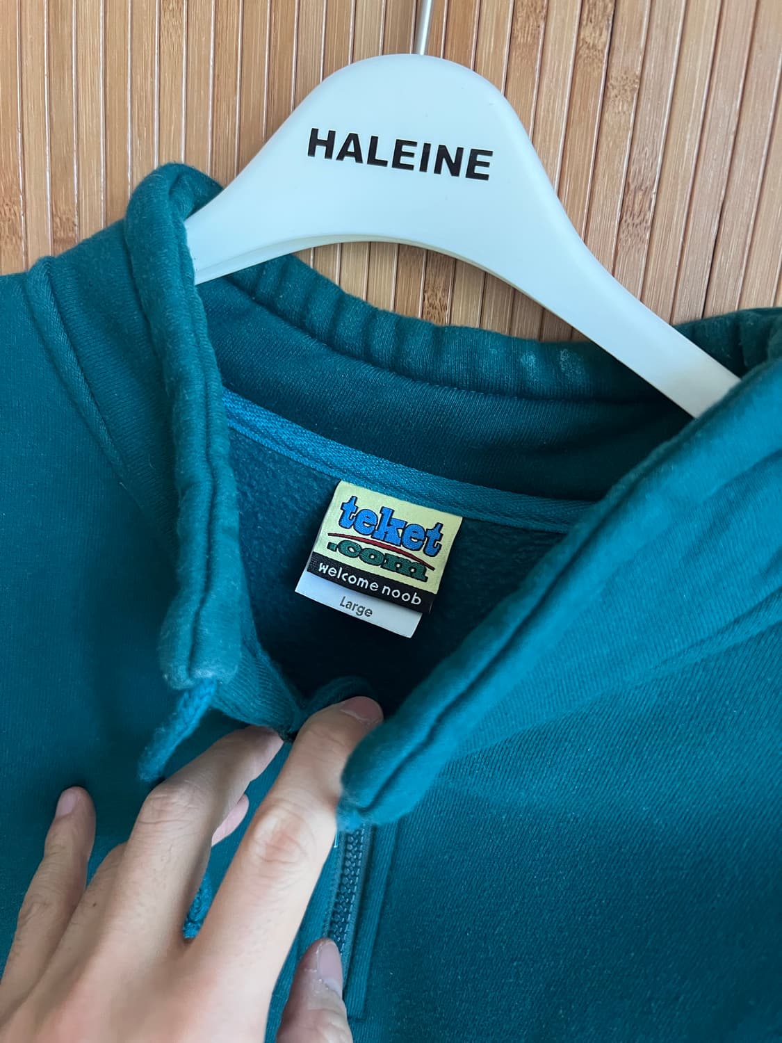 테켓 하프집업 L 맨투맨 상품이미지3