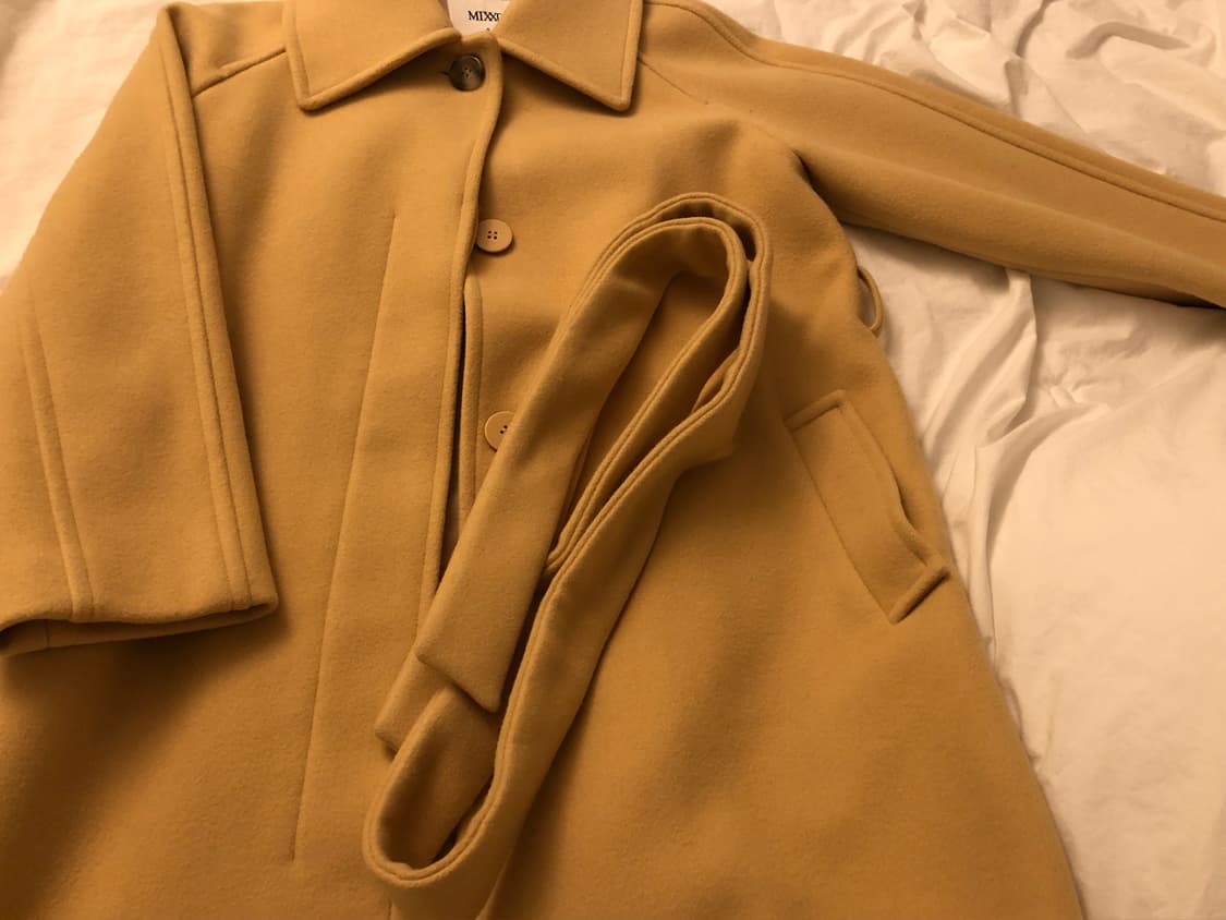 미쏘 버터 롱코트 (s size) 상품이미지4