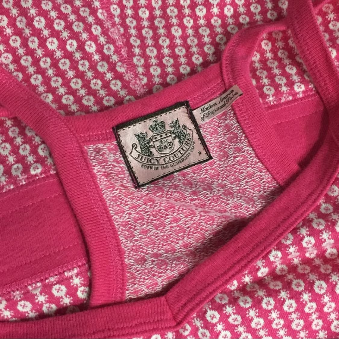 Juicy Couture 쥬시꾸뛰르 갸루 핫핑크 점프수트 상품이미지3