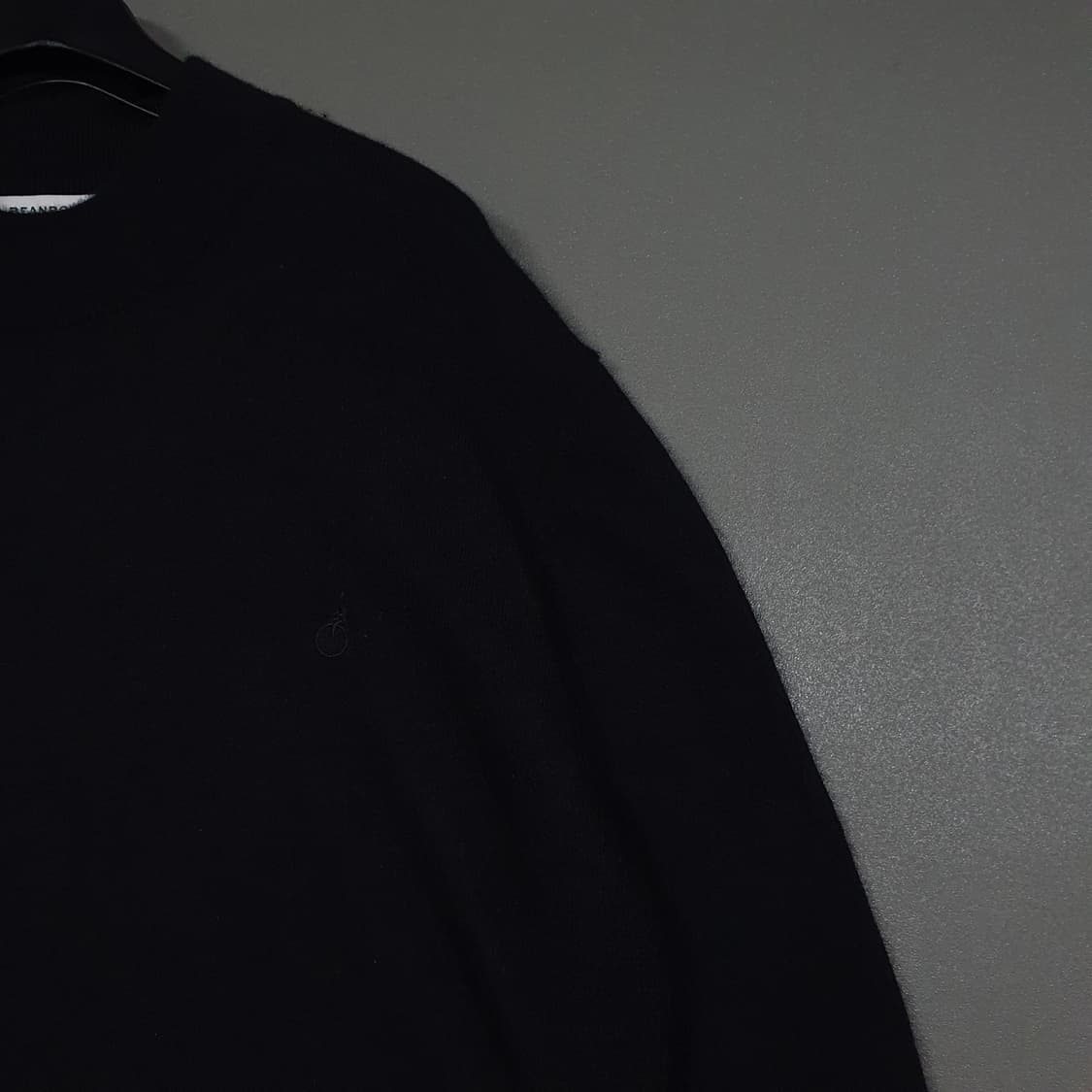 국내 110) 빈폴 멘 신형 블랙 울 모 하프 터틀넥 니트 스웨터 상품이미지4