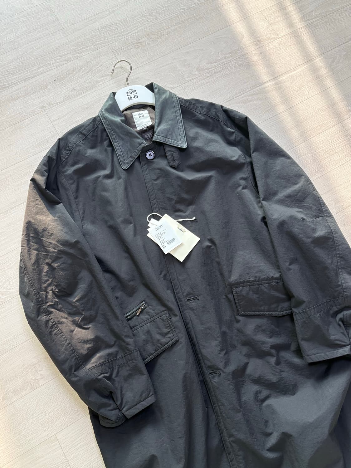 3) 폴리테루 패디드 벌룬코트 상품이미지1