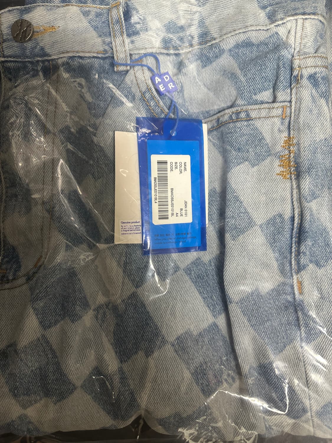 아더에러 테닛진 a4 새상품 상품이미지3