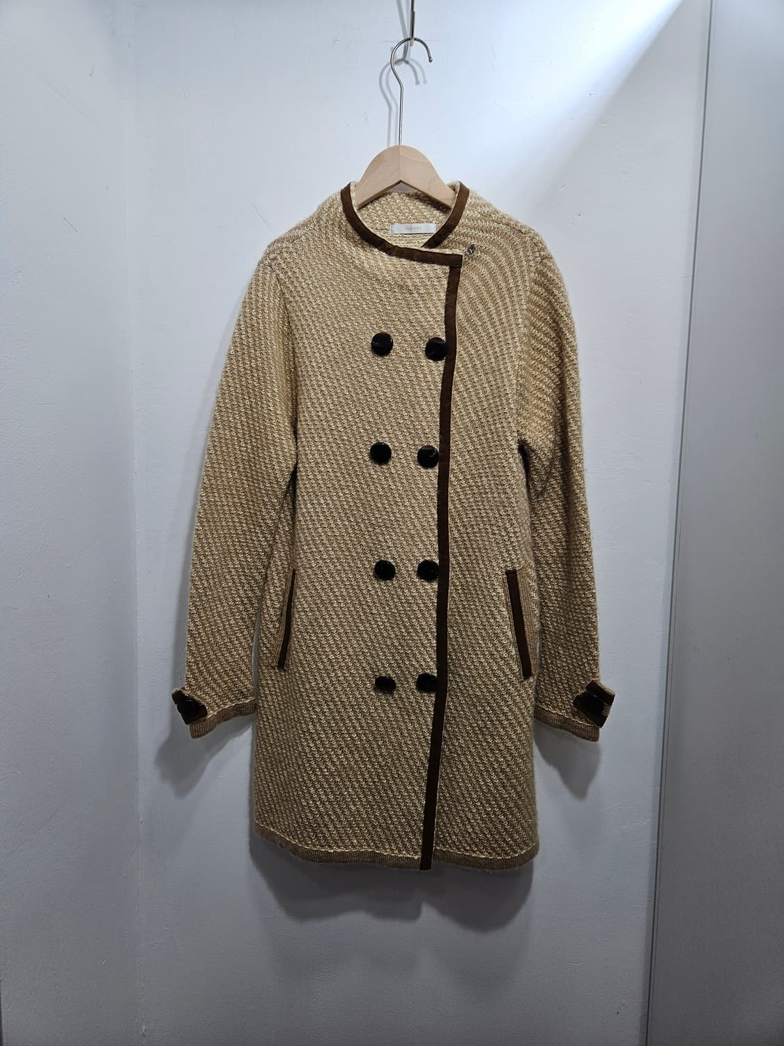 르샵블랙(LeShop Black) 모헤어혼방 코트 66 상품이미지1