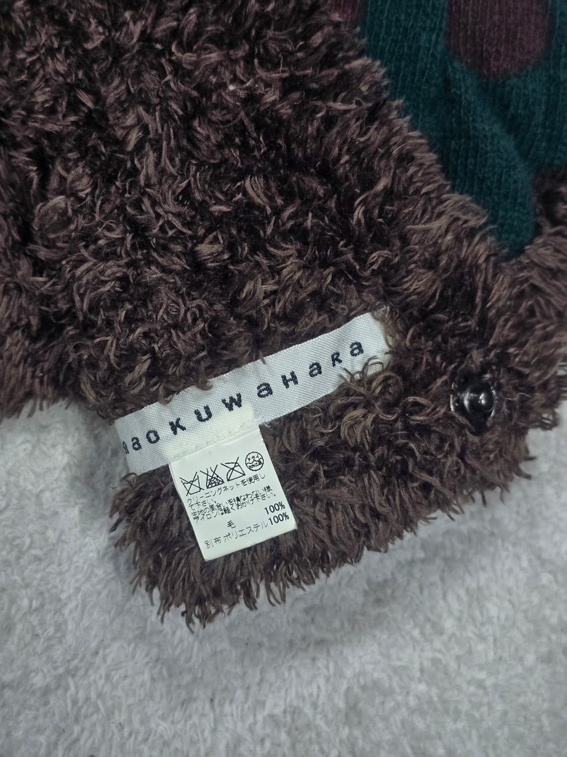 sunao kuwahara 땡땡이 넥워머 상품이미지3