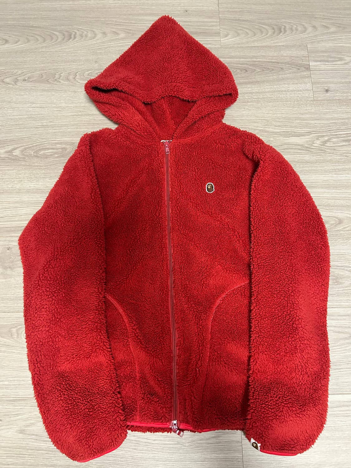 베이프 플리스 후리스 후드집업 상품이미지2