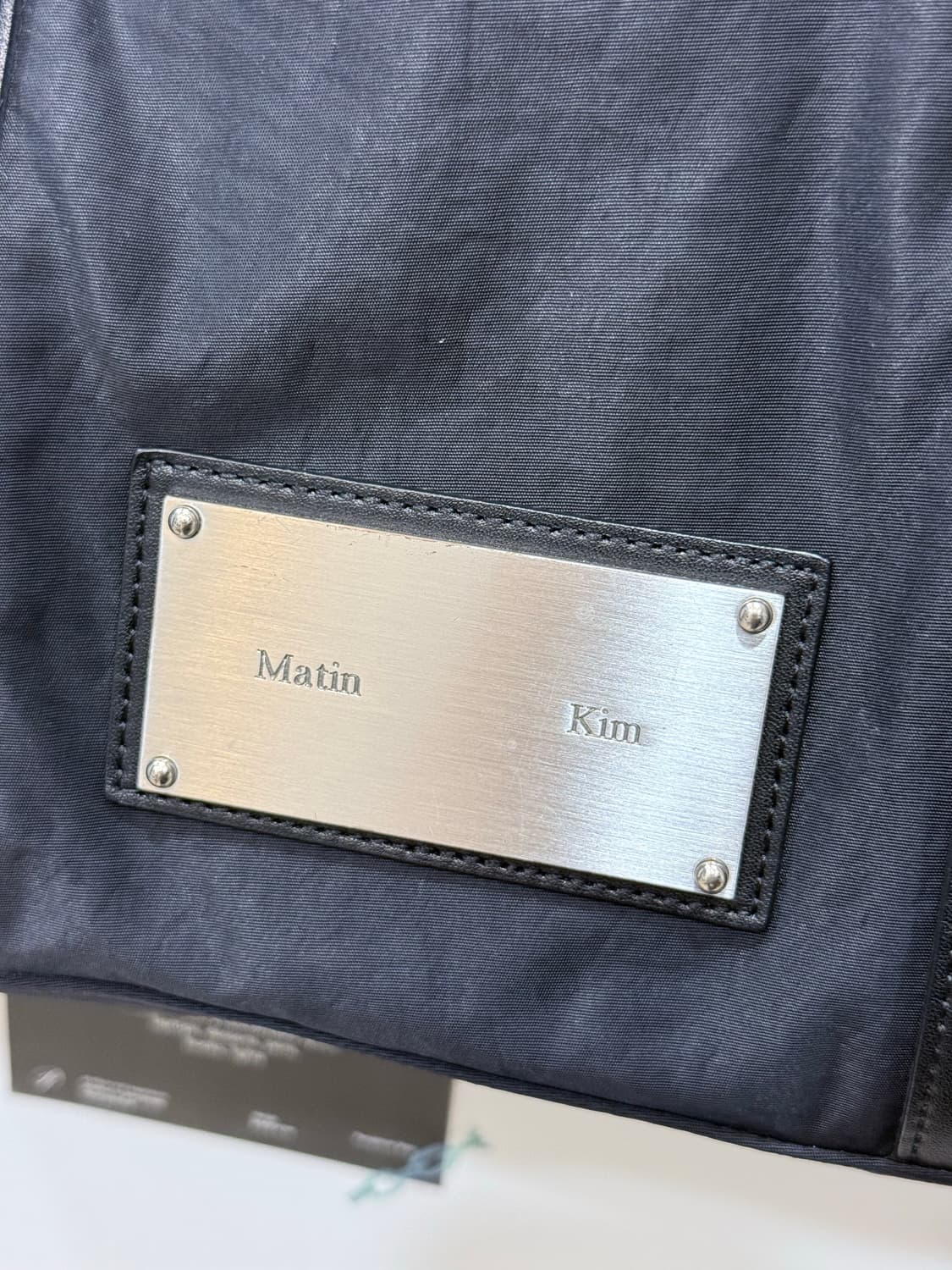 마뗑킴 스포티 토트백 블랙 상품이미지2