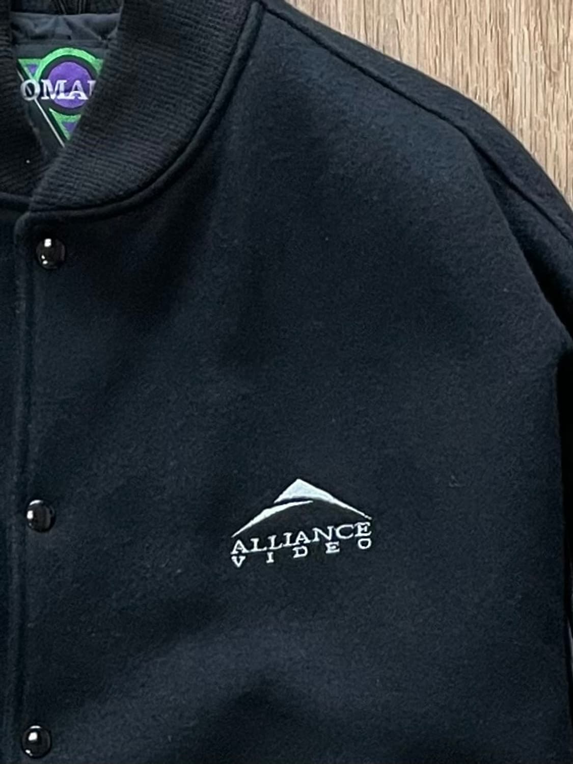 국내 유일 90s Made Canada 펄프픽션 빈티지 바시티 자켓 상품이미지4