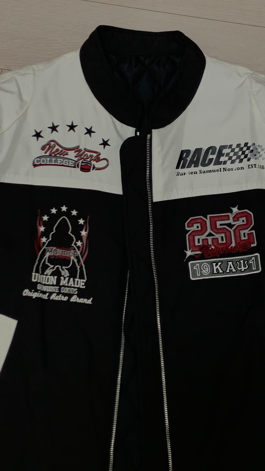 항공 블루종 새상품 상품이미지4