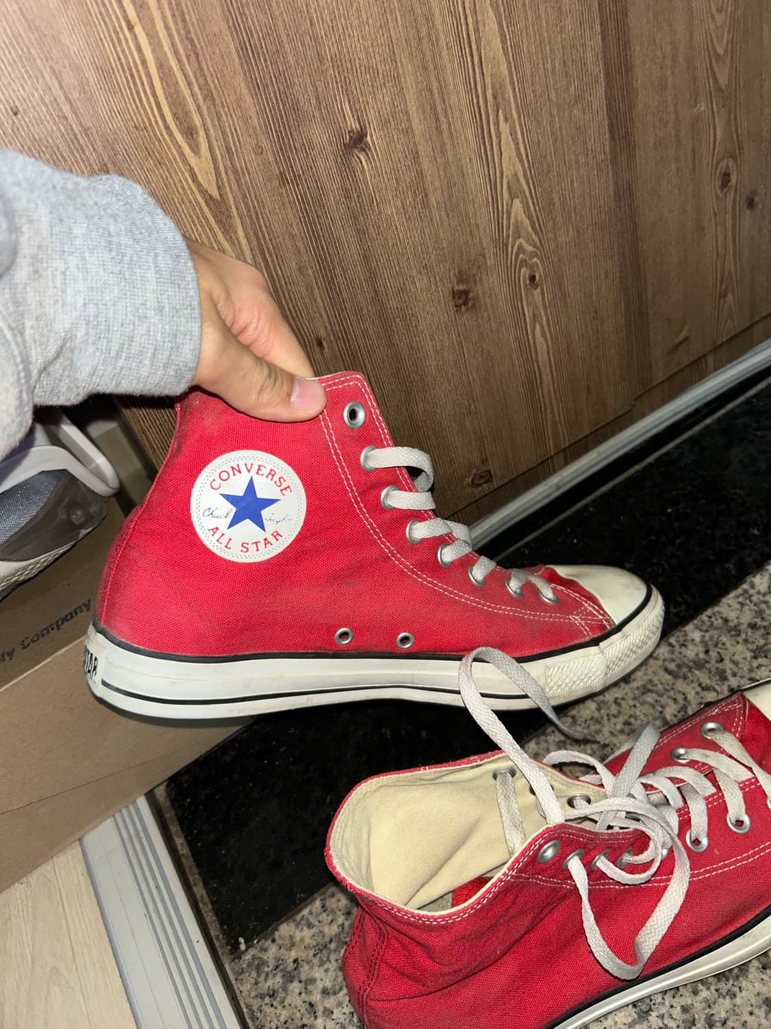 올스타 컨버스 레드 280 사이즈 상품이미지4