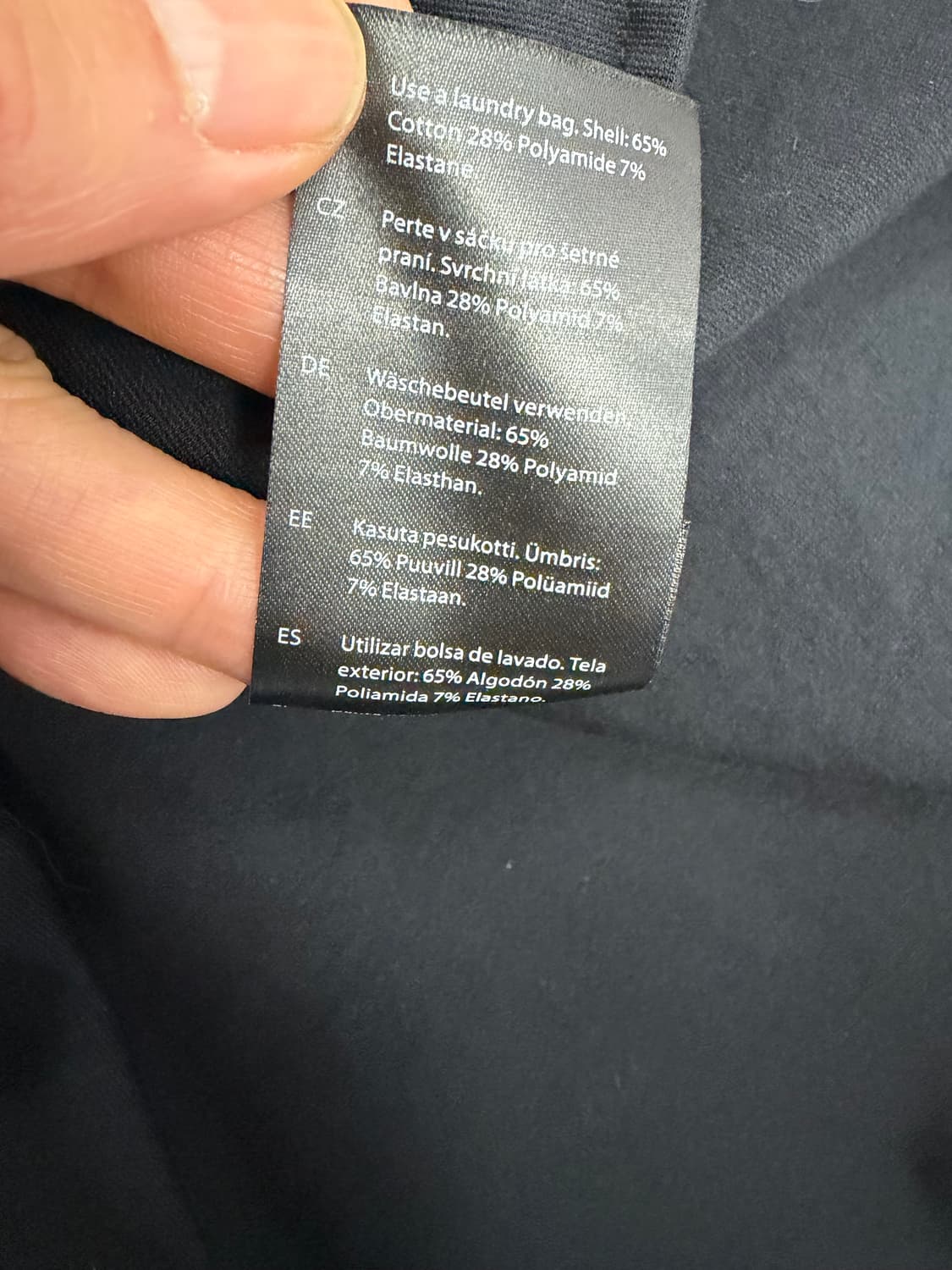 정품) COS 코스 블랙 셔링 미니 원피스 S 상품이미지8