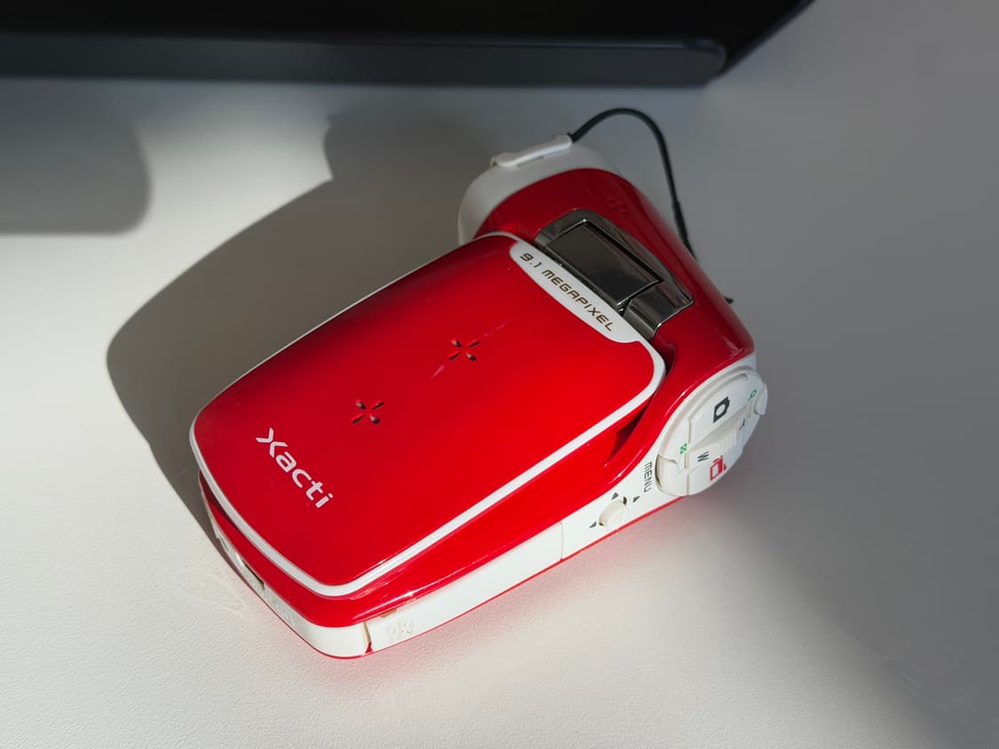 작례o) 산요 작티 cg9 레드 상품이미지1