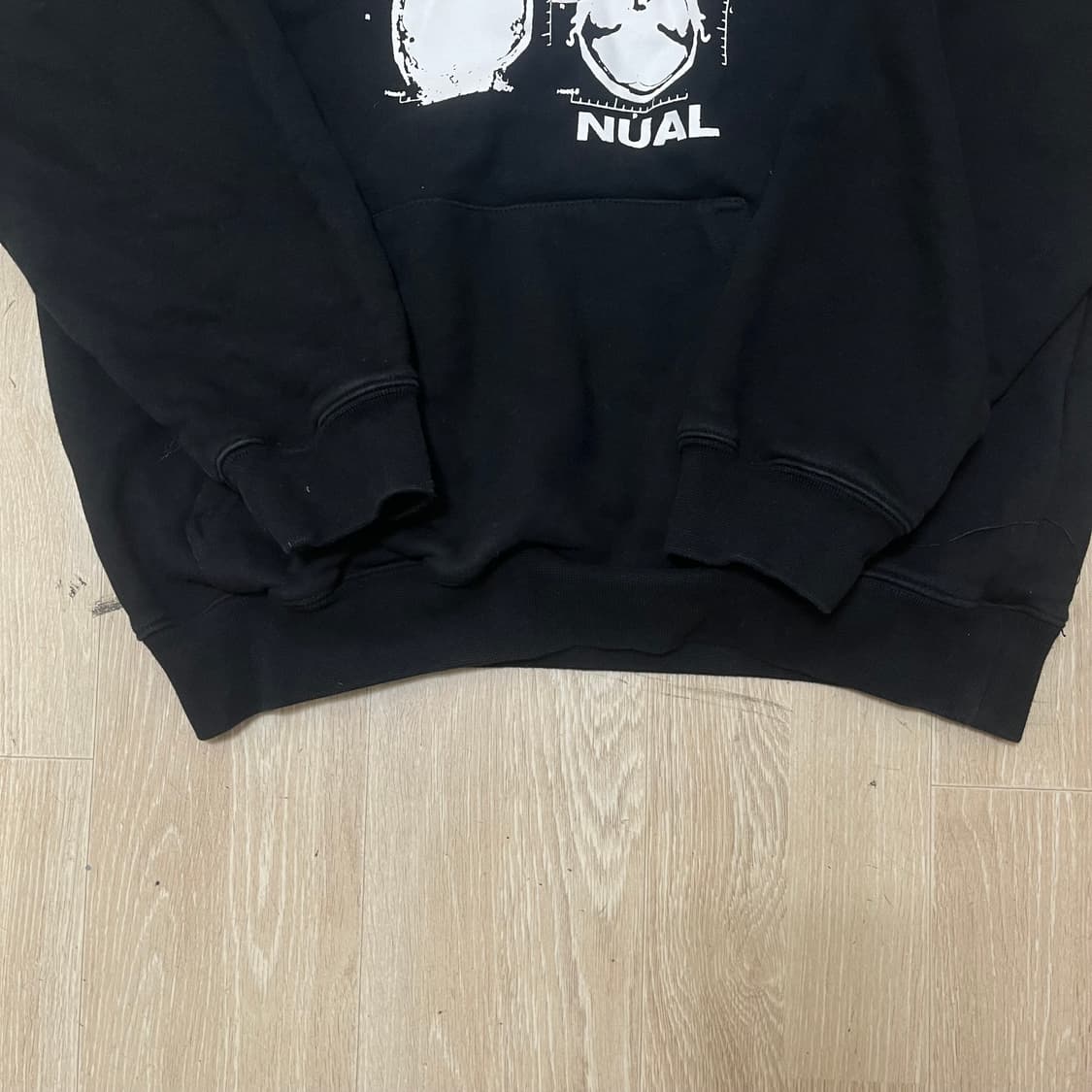 노매뉴얼 NOMANUAL MRI 프린팅 후드티 XL(105) 상품이미지8