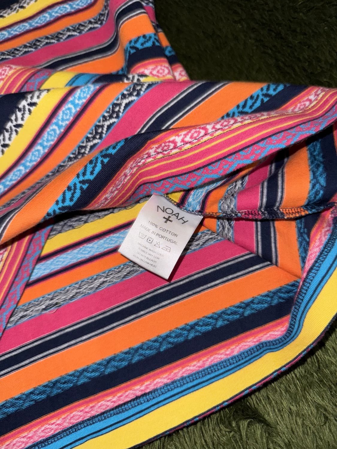 NOAH 노아 20SS 자카드 컬렉션 그래픽 스트라이프 티셔츠 상품이미지6