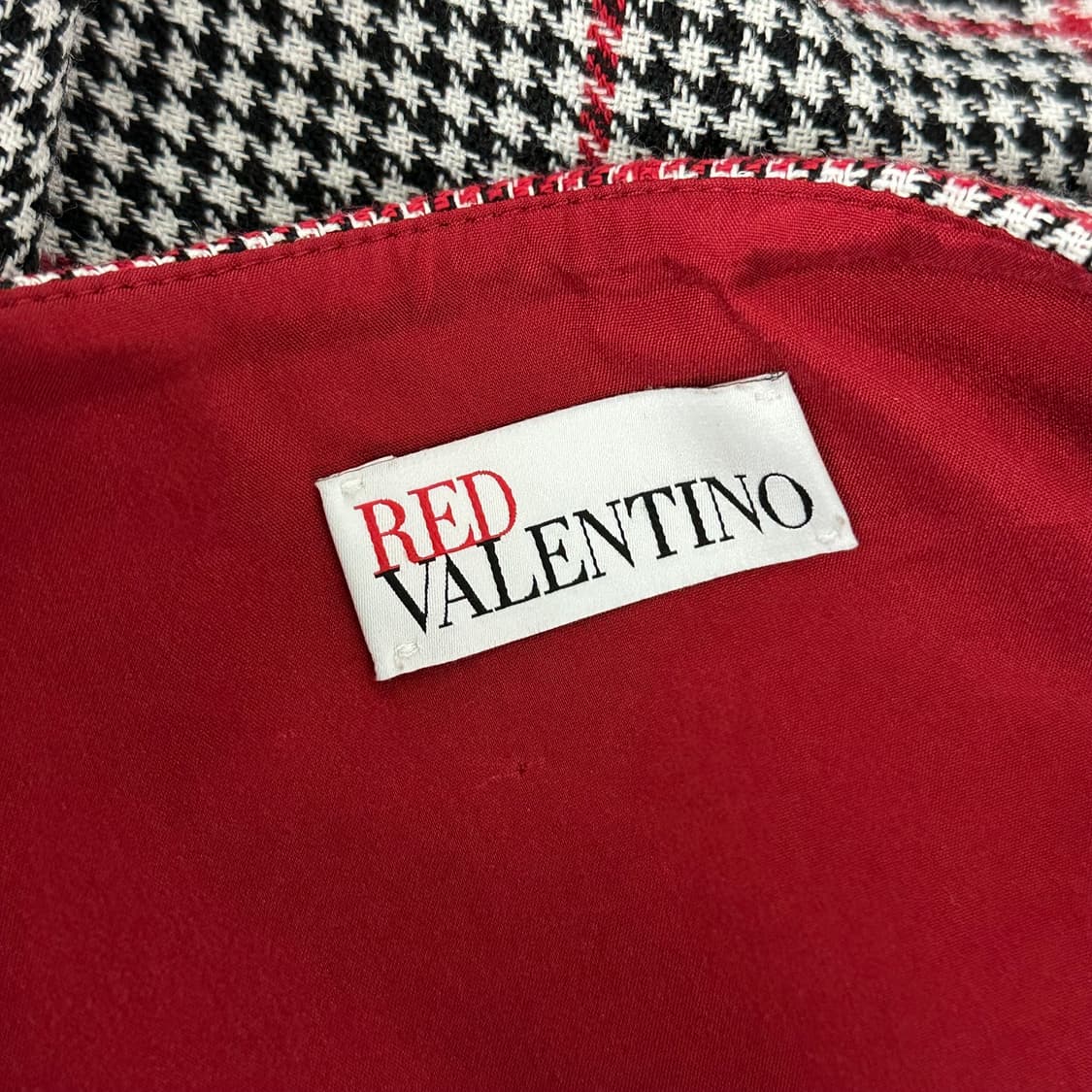 발렌티노 하운드투스 체크 스커트 상품이미지5