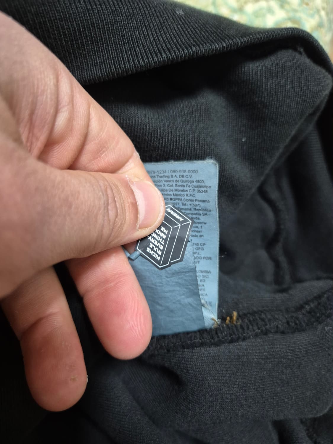 [XXL] 이지갭 블랙 검정 후드 티셔츠 상품이미지6