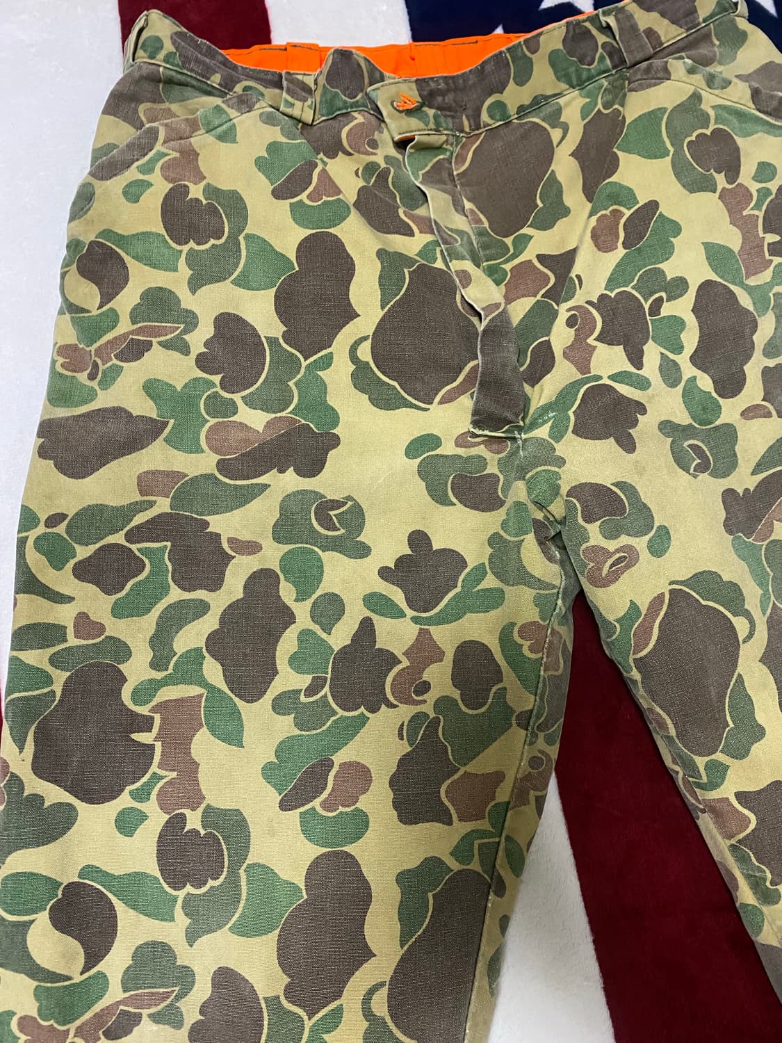 70s Sears 덕카모 헌팅 팬츠 상품이미지2
