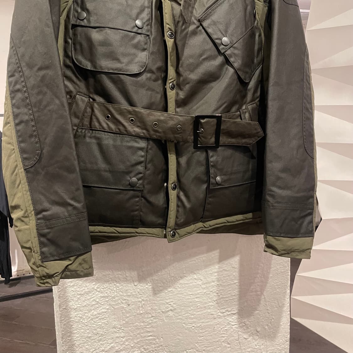 미하라 야스히로 패치워크 패딩 자켓 상품이미지4