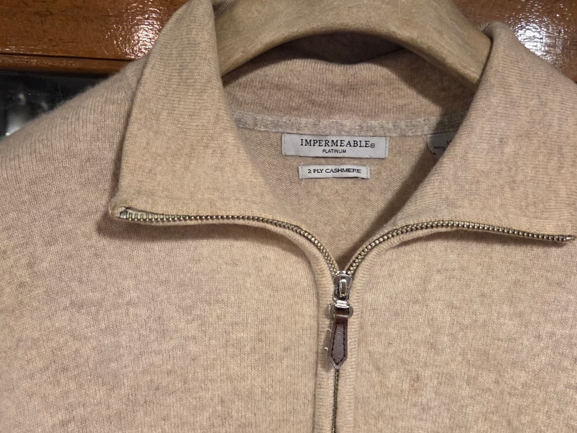 IMPERMEABLE 캐시미어 니트 상품이미지10