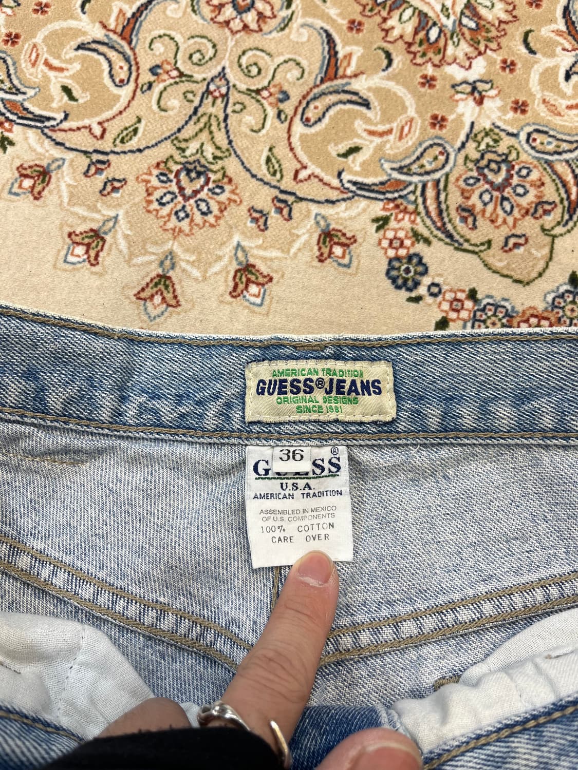 GUESS JEANS 게스 진스 USA 데님 팬츠 바지 상품이미지3