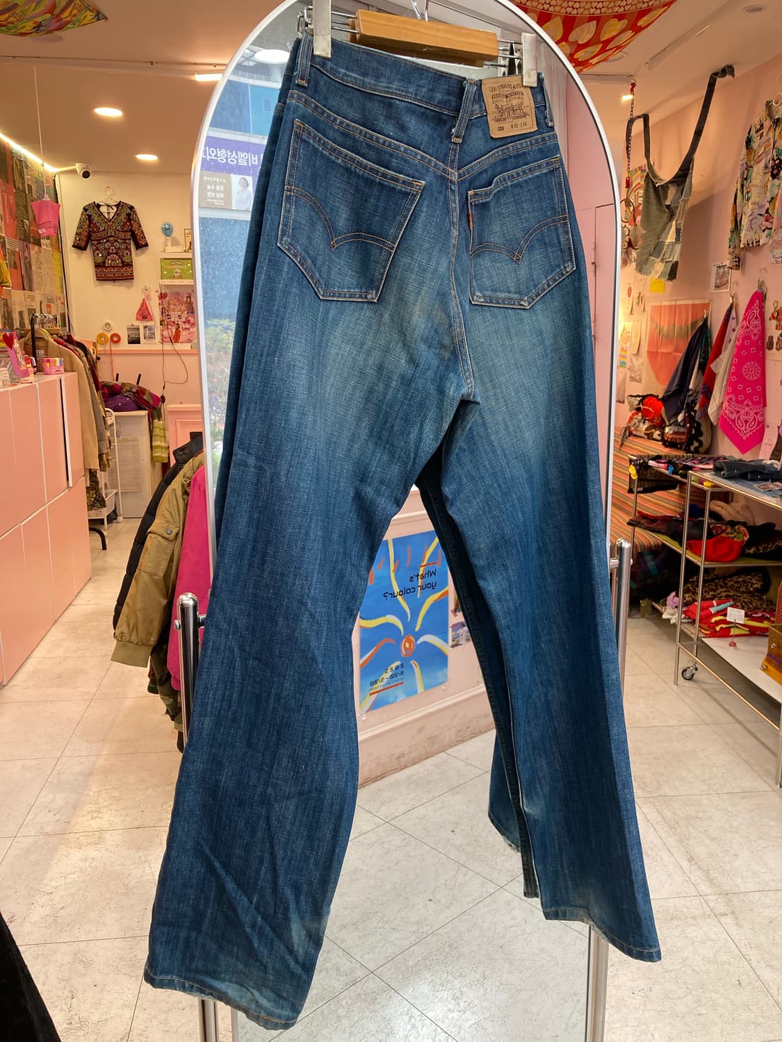 리바이스 LEVIS 데님 일자 팬츠 상품이미지5