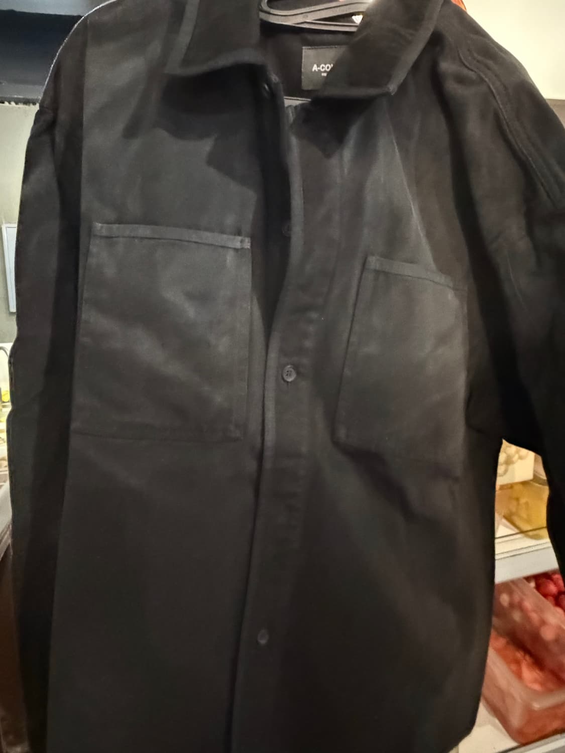 어콜드월 리미티드 셔츠자켓 블랙 L 상품이미지5