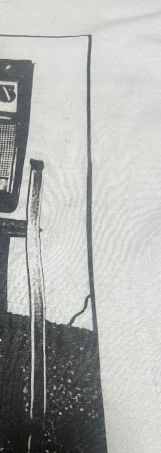 생로랑 포토 프린팅 티셔츠 상품이미지3