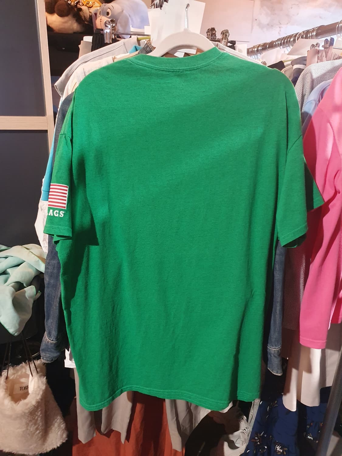 Six Flags 팀 조커 반팔 티셔츠 그린 XL 상품이미지2