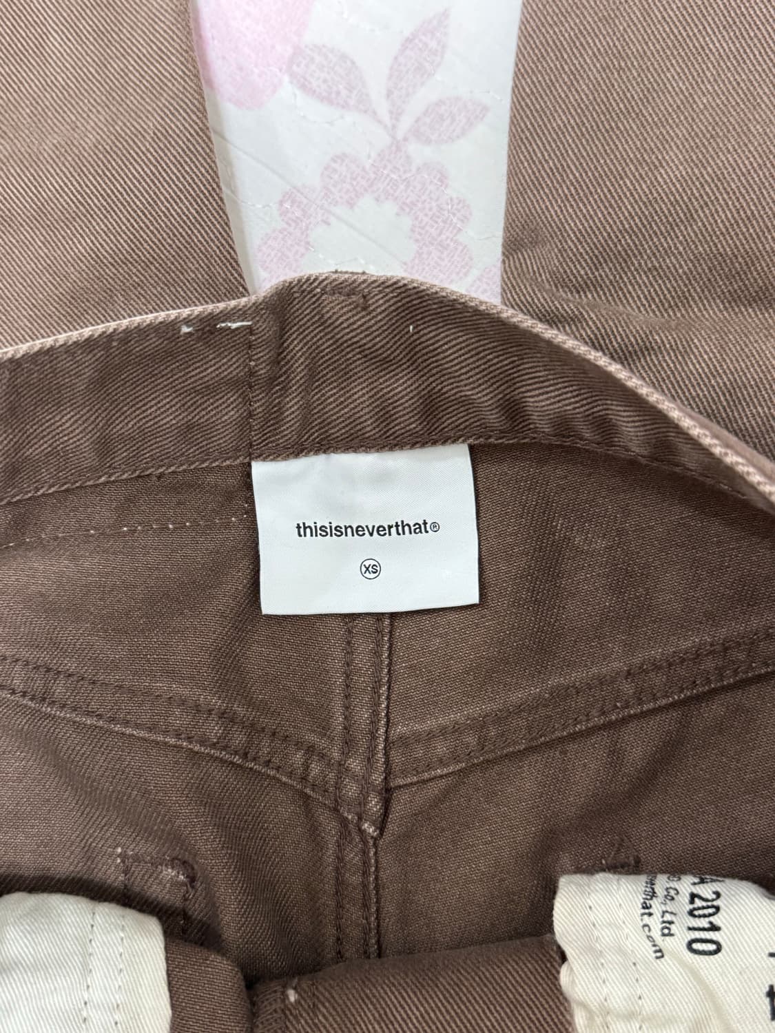 [XS]디스이즈네버댓 릴렉스드 진 브라운 상품이미지4