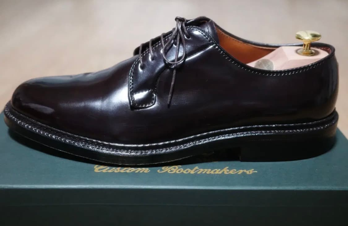 알든 990 코도반 플레인토 블루처 9.5D 상품이미지3