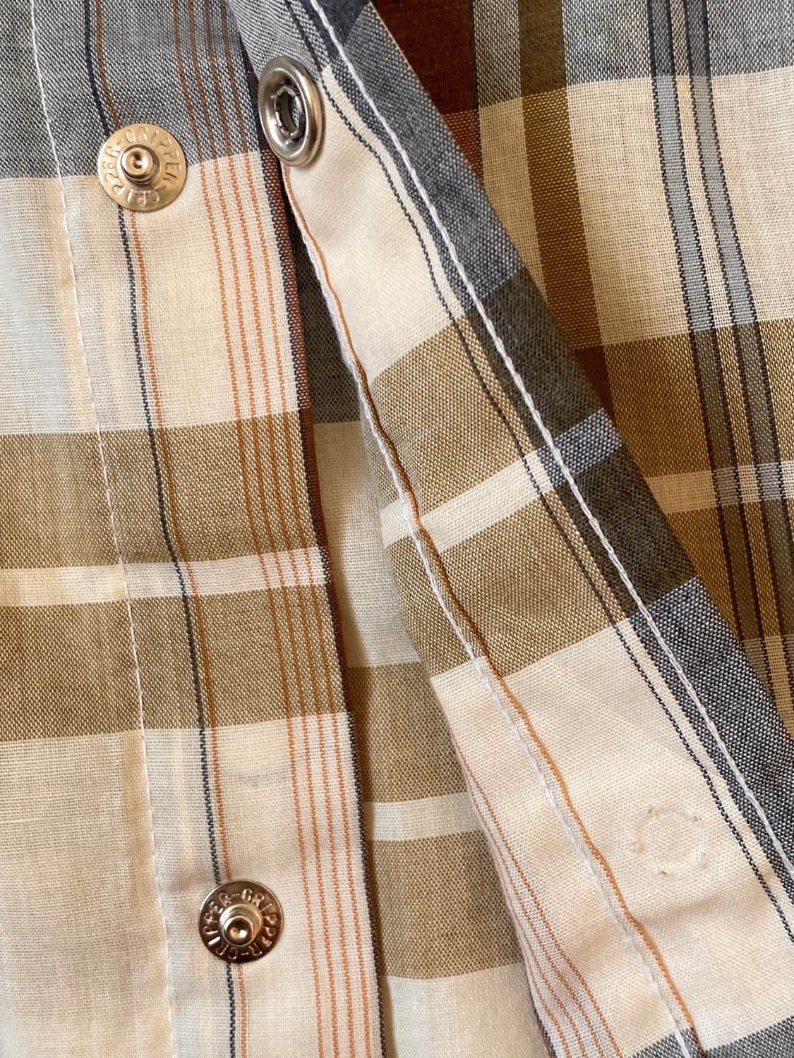 빈티지 체크 포켓 셔츠 (Man 2XL) AB1313 상품이미지9